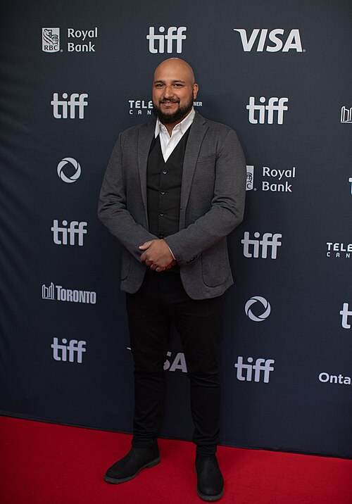 Karthipan Rajakumar, actor and stuntman in 'Little Jaffna', at the 2024 Toronto International Film Festival