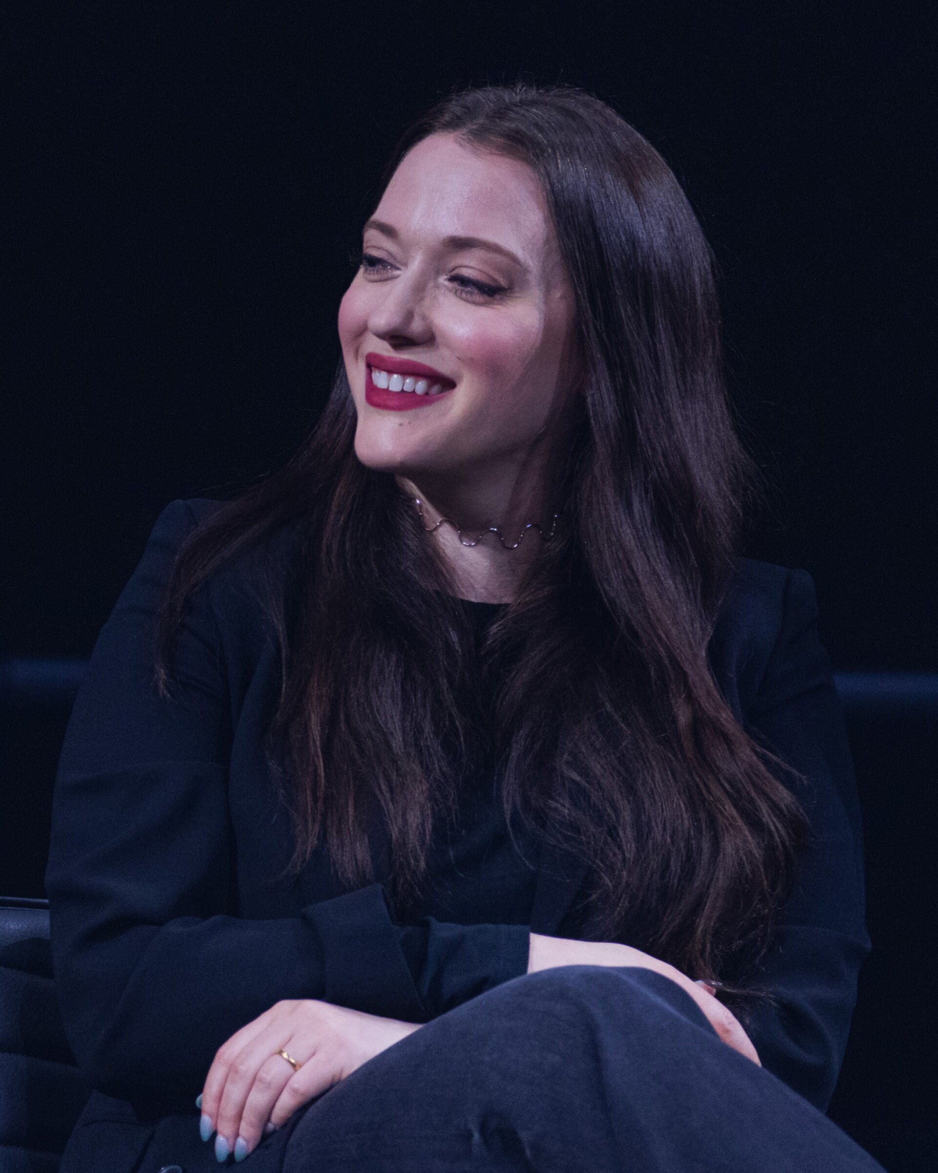 Kat Dennings at The 40-Year-Old-Virgin's 20th anniversary Q&A in Los Angeles, California.