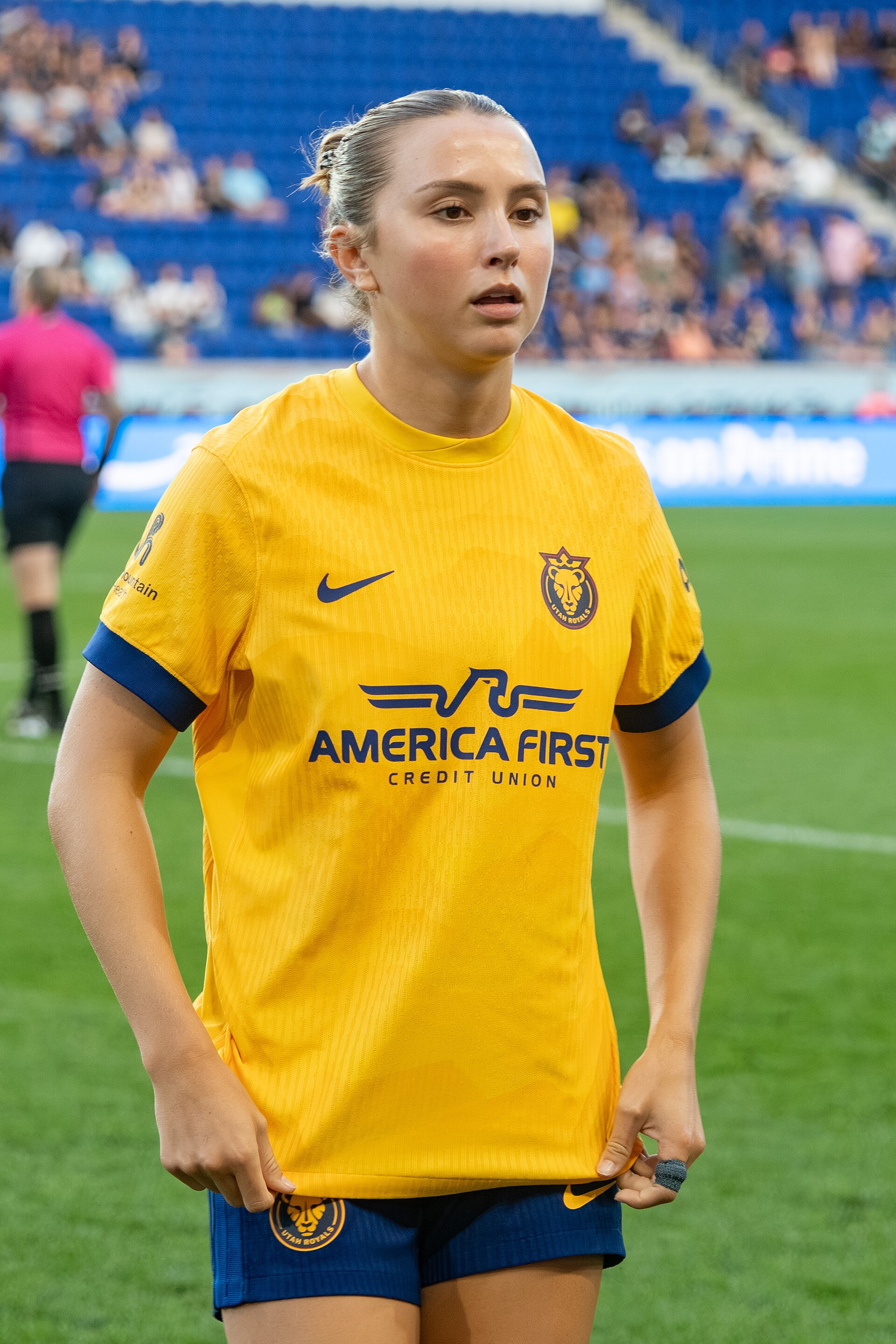 Kate Del Fava during Gotham FC vs Utah Royals on Aug 23 2025