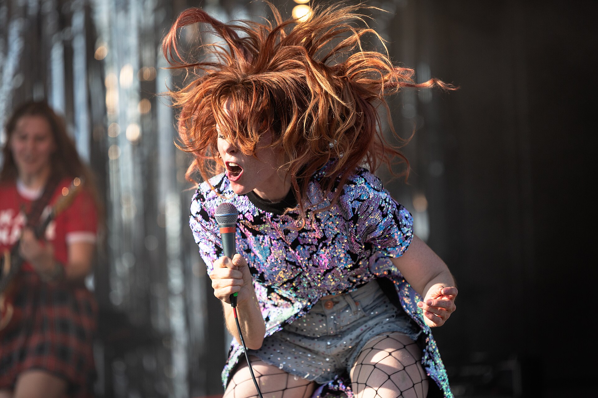 Kate Nash performs at the Village Green festival, Leigh-on-Sea, UK, on July 8, 2017