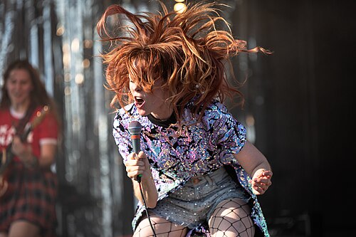 Kate Nash performs at the Village Green festival, Leigh-on-Sea, UK, on July 8, 2017