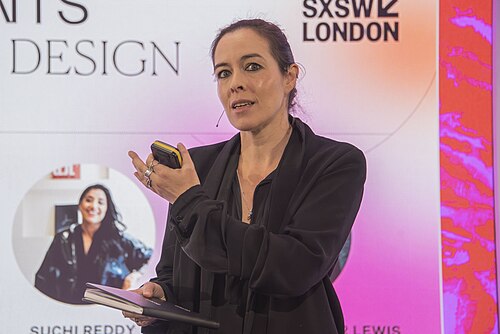 Katherine Templar, Co. Director Kinjda Studios, at the SXSW London festival hosted in London, England during June 2025.