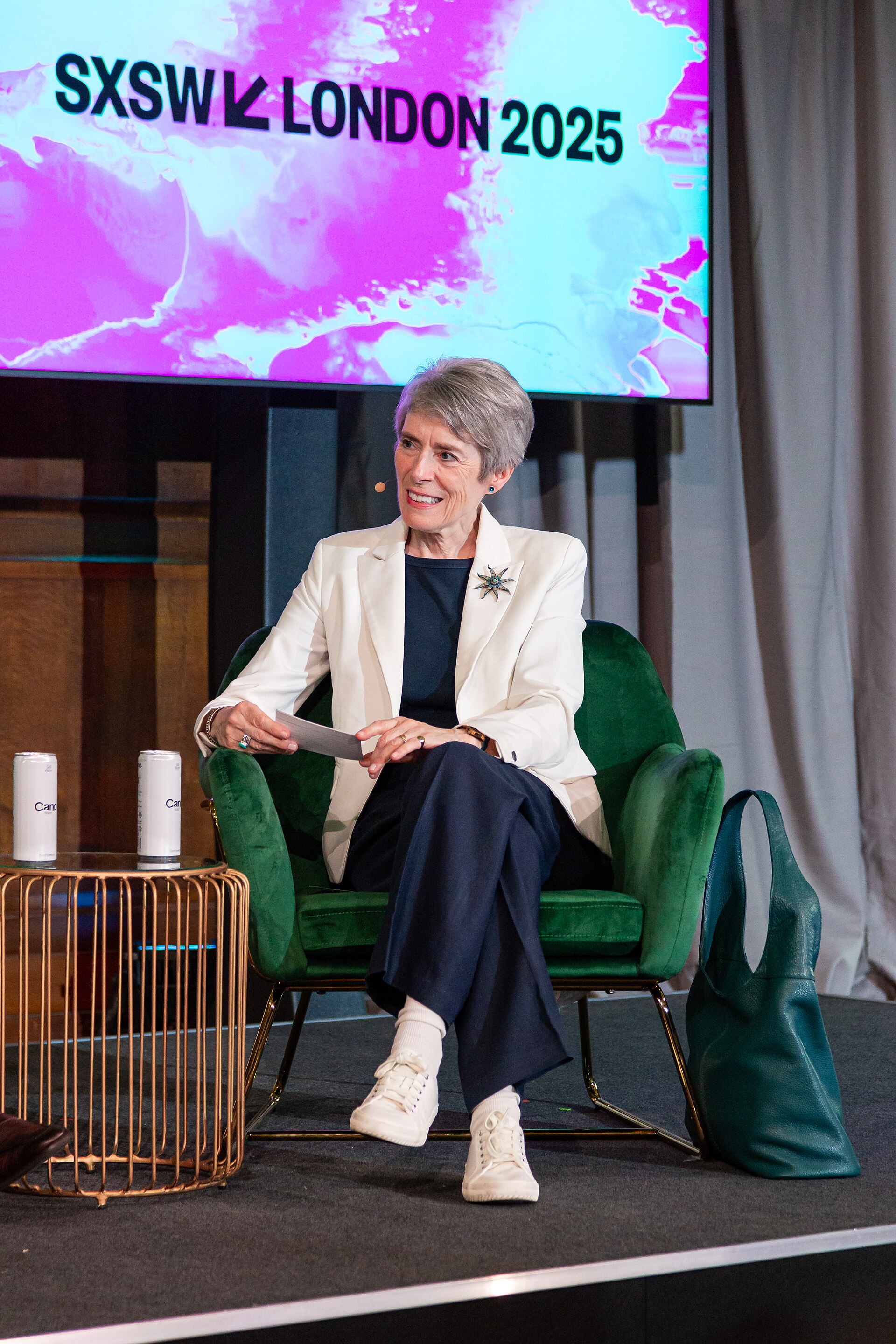 Dame Kathryn McDowell, musician and businessperson, at SXSW London 2025, United Kingdom