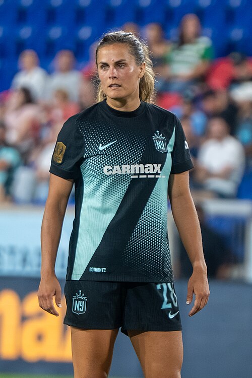 Katie Stengel during Gotham FC vs Utah Royals on Aug 23 2025