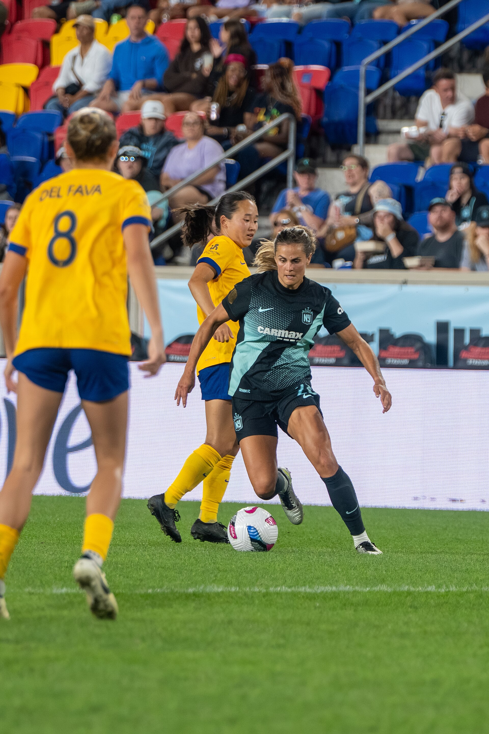 Katie Stengel during Gotham FC vs Utah Royals on Aug 23 2025