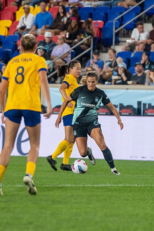 Katie Stengel during Gotham FC vs Utah Royals on Aug 23 2025