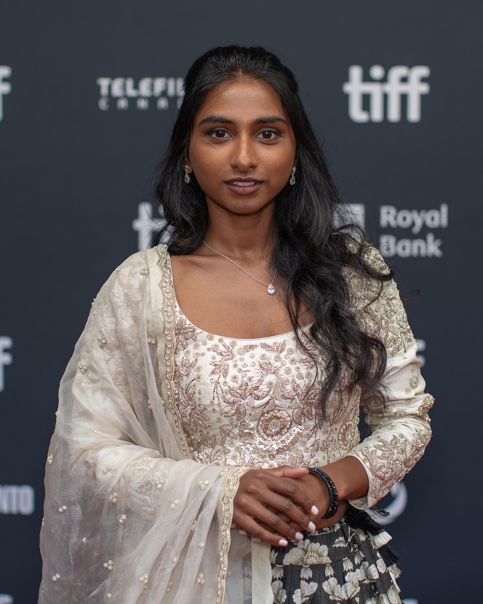 Kawsie Chandra, actor in 'Little Jaffna', at the 2024 Toronto International Film Festival
