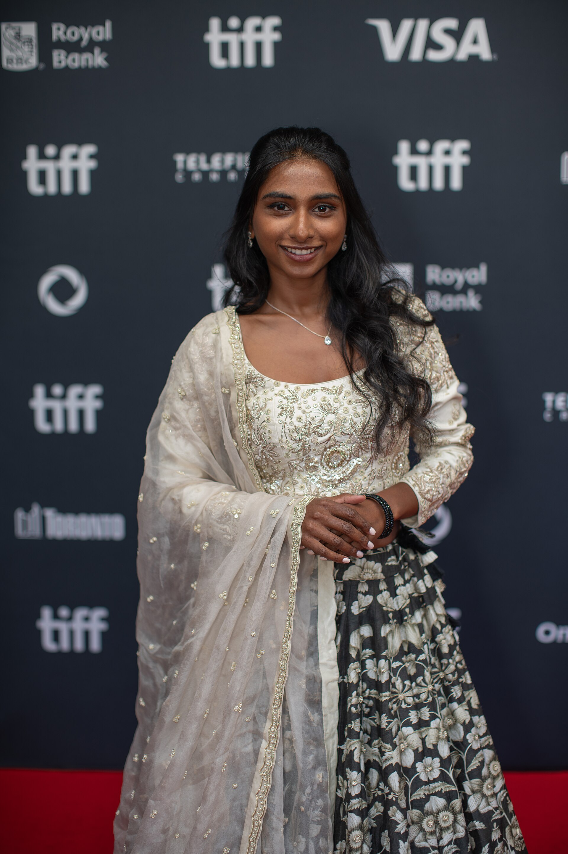 Kawsie Chandra, actor in 'Little Jaffna', at the 2024 Toronto International Film Festival