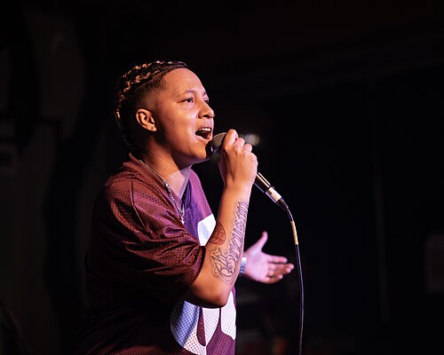 Kay Greyson performs at SXSW London (UK), in June 2025