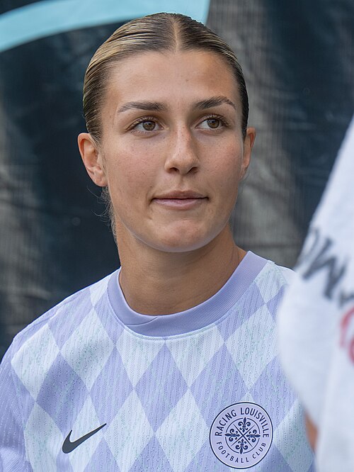 Kayla Fischer during Gotham FC vs Racing Louisville on Oct 19, 2025