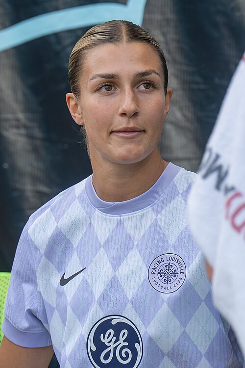 Kayla Fischer during Gotham FC vs Racing Louisville on Oct 19, 2025