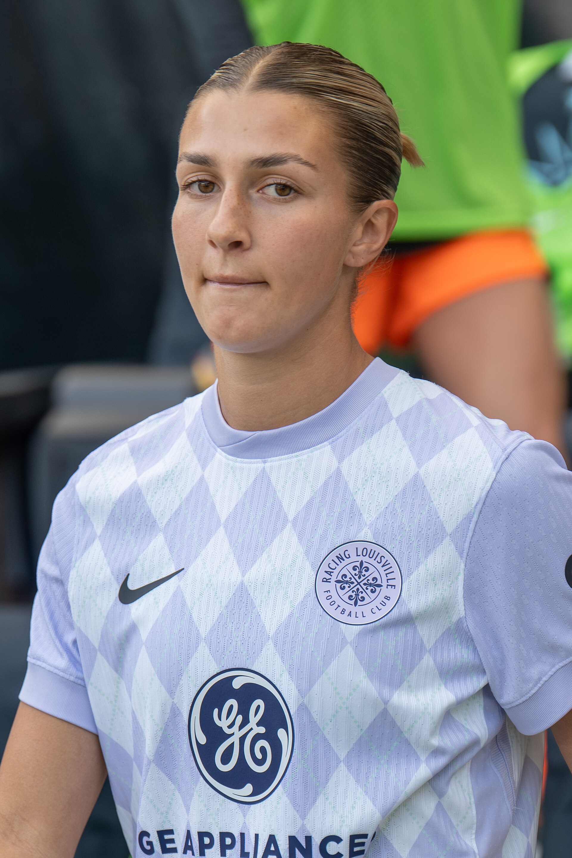 Kayla Fischer during Gotham FC vs Racing Louisville on Oct 19, 2025