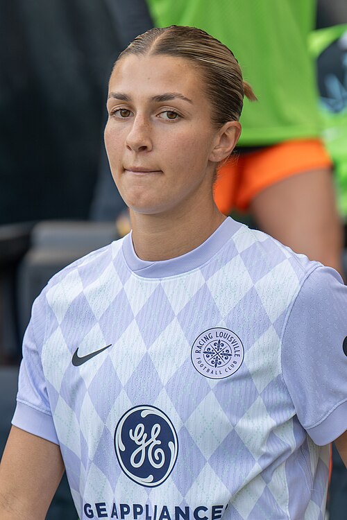 Kayla Fischer during Gotham FC vs Racing Louisville on Oct 19, 2025