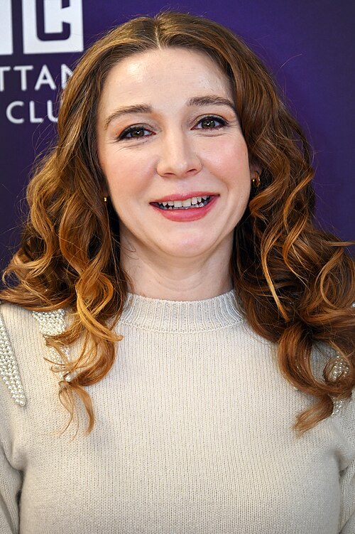 Kayli Carter at a press event for "The Balusters" in Manhattan Theatre Club studios, 2/26/26
