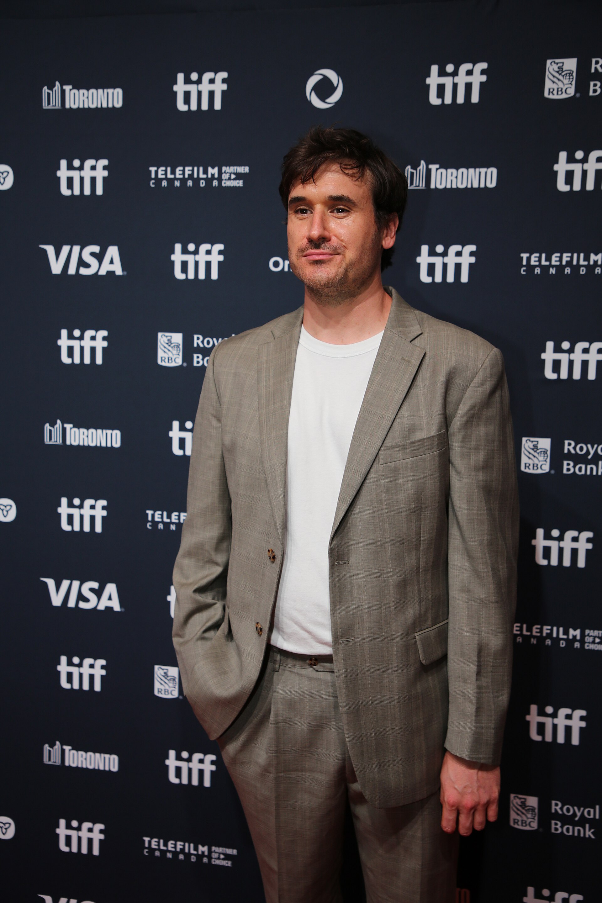 Kazik Radwanski, director, at the 2024 Toronto International Film Festival (TIFF) for the movie Matt and Mara.