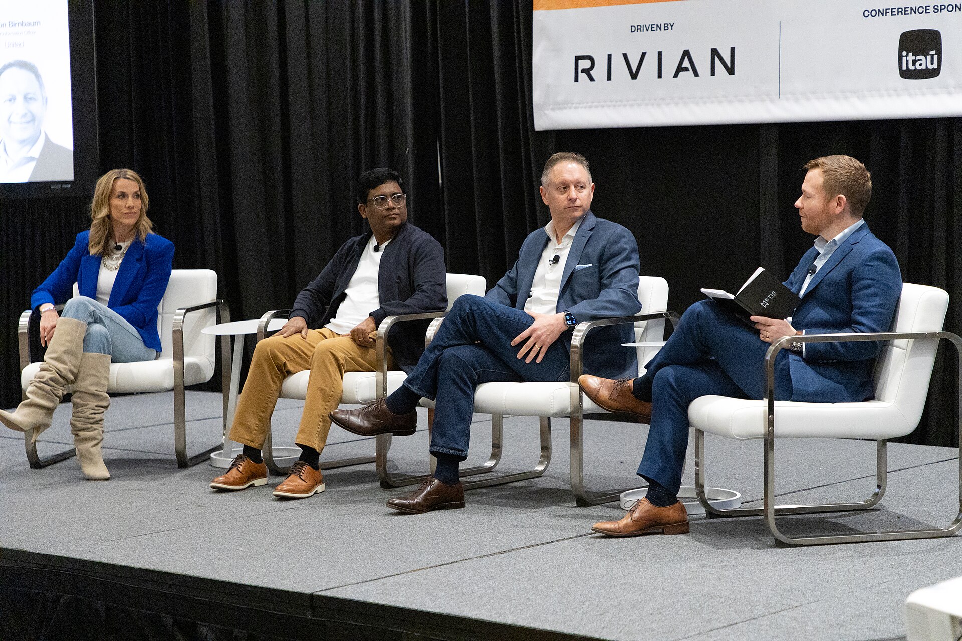 Kellyn Smith Kenny, Prat Vemana, Jason Birnbaum, and Steven Norton at the 2025 South by Southwest festival.