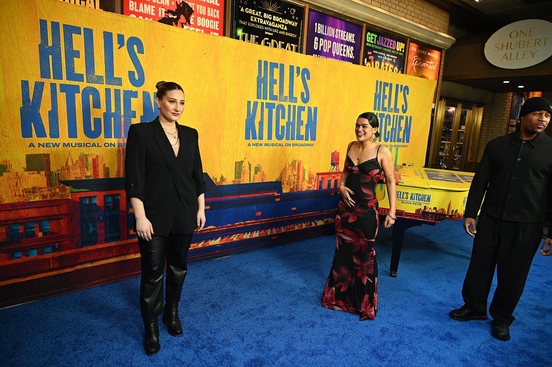 Cast member Kelsee Kimmel at the first anniversary celebration for "Hell's Kitchen" on Broadway, April 2025