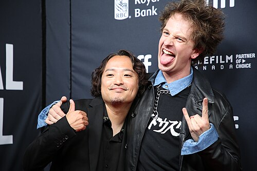 Kenichi Ugana and Rocko Zevenbergen at the 2024 Toronto International Film Festival (TIFF) for the movie