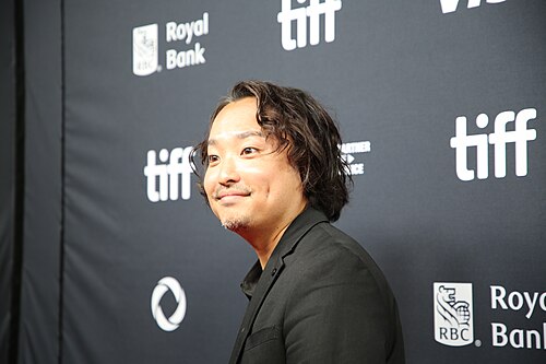 Kenichi Ugana, director, at the 2024 Toronto International Film Festival (TIFF) for the movie The Gesuidouz.