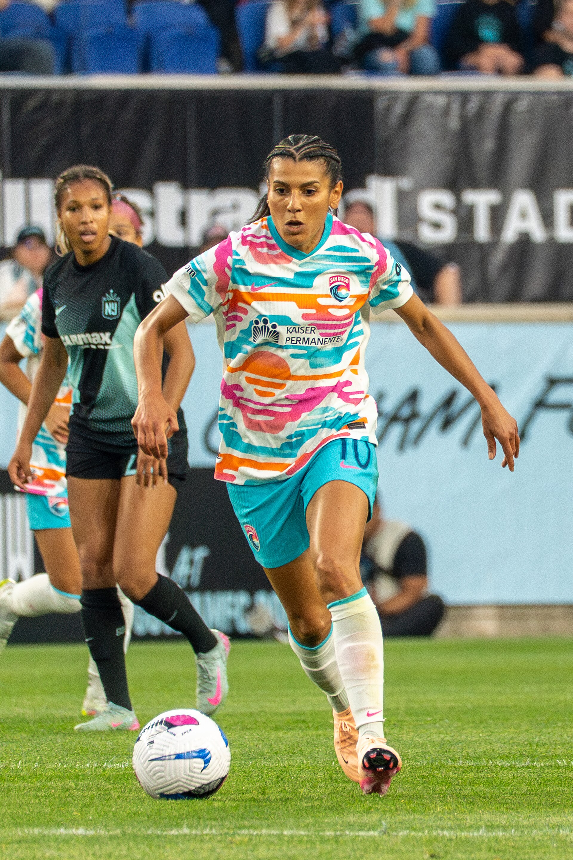 Kenza Dali during Gotham FC vs San Diego Wave on 5.16.25