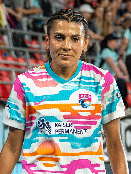 Kenza Dali during Gotham FC vs San Diego Wave on 5.16.25