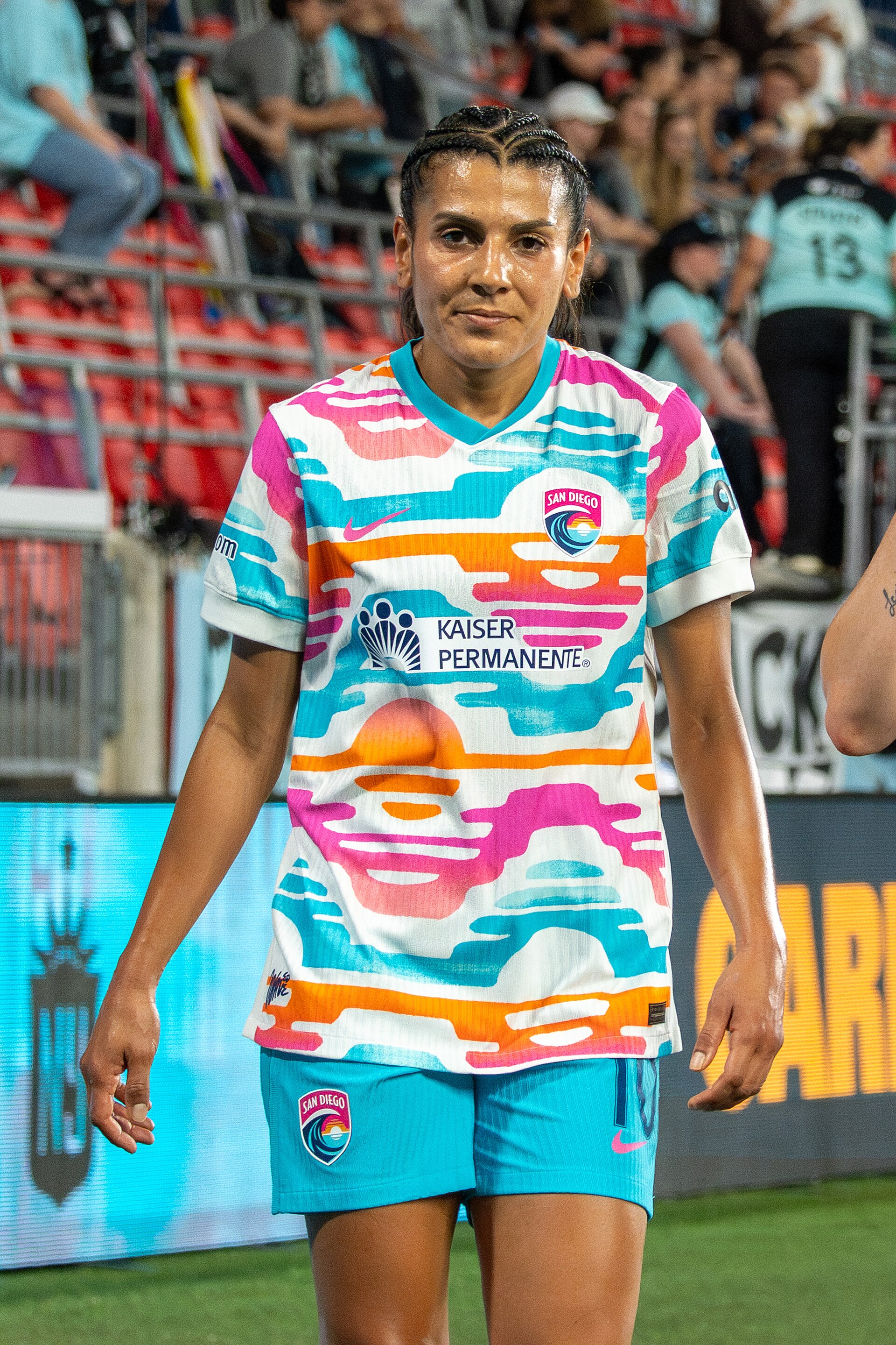 Kenza Dali during Gotham FC vs San Diego Wave on 5.16.25