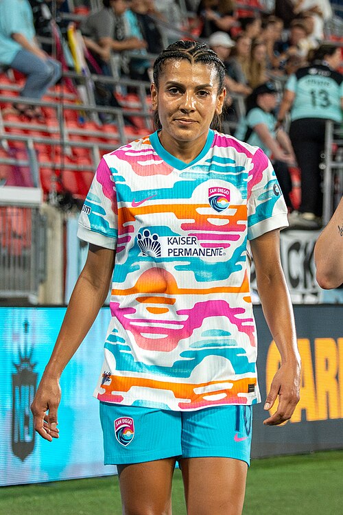 Kenza Dali during Gotham FC vs San Diego Wave on 5.16.25