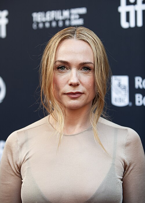 Kery Condon poses on the red carpet during a screening of "Traindreams" at Toronto International Film Festival