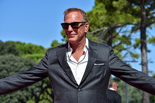 Horizon: An American Saga actor and director, Kevin Costner, at 81st Venice Film Festival