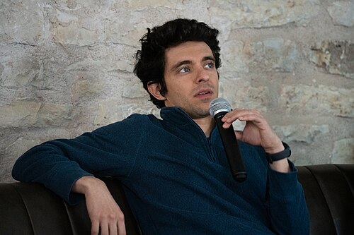 Kevin Payravi at Wikihaus at SXSW 2025 in Austin, Texas on a panel called AI Inbound: What roles do machines play in Wikipedia’s human-centric world?.