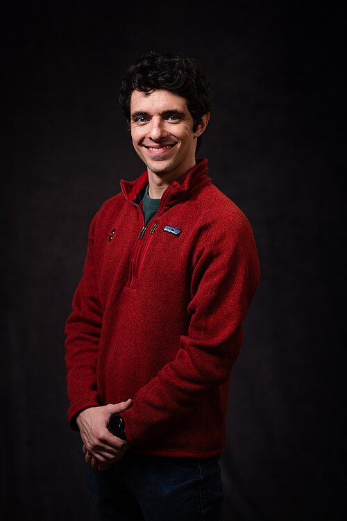 Kevin Payravi at the 2024 Sundance Film Festival on January 22, 2024.