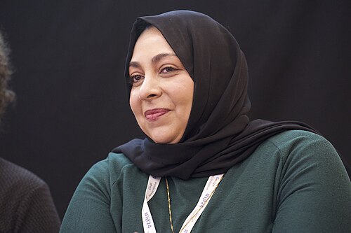 Khadija Patel speaking at the International Journalism Festival 2024 In Perugia, Italy as part of a panel called “Decolonizing Journalism—Africa: exploring new news (why news doesn’t have to be bad).” Patel is head of programmes of The International Fund for Public Interest Media and the former editor-in-chief of the Mail & Guardian in South Africa.