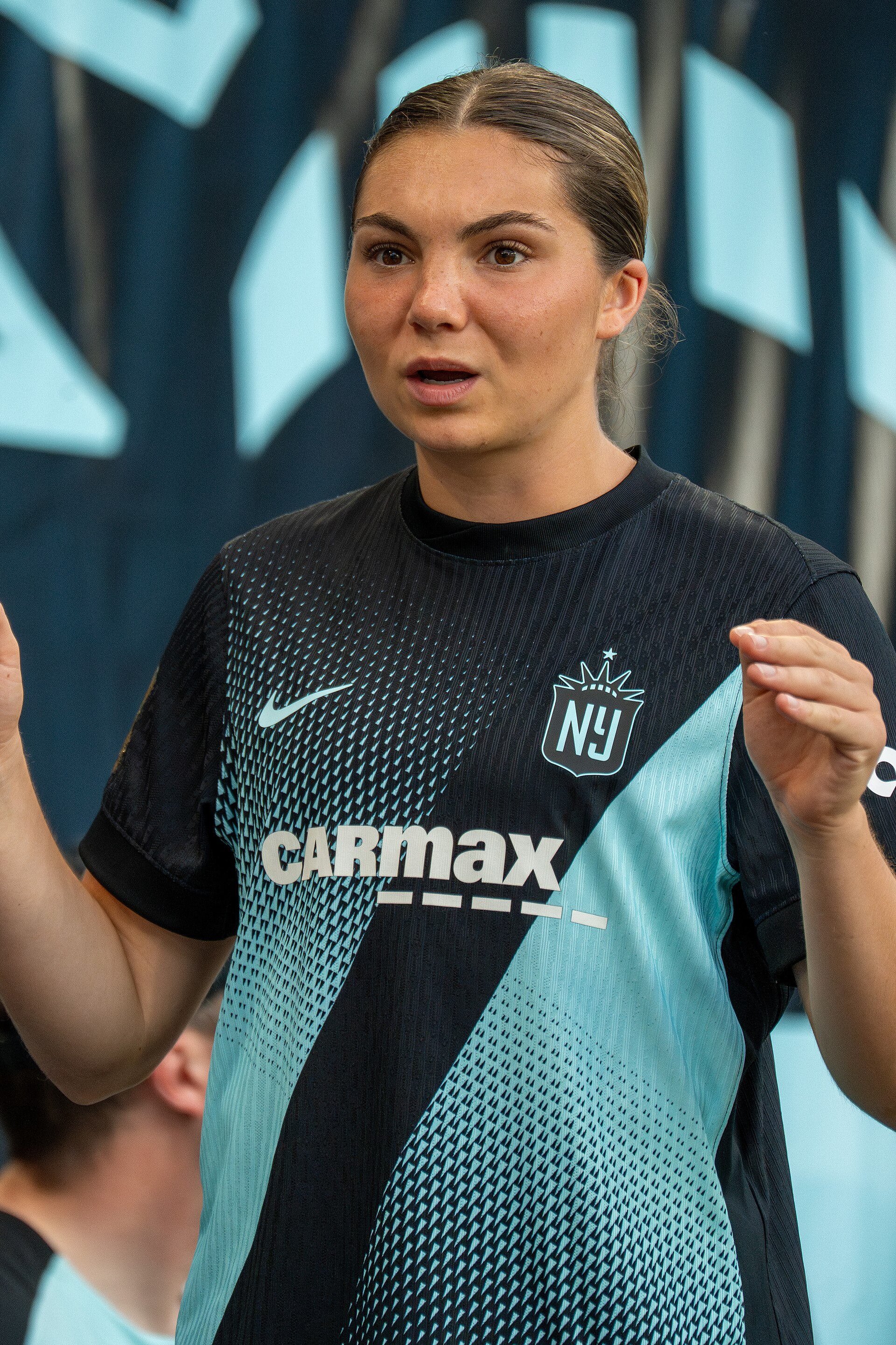 Khyah Harper during Gotham FC vs Bay FC on 6.21.25