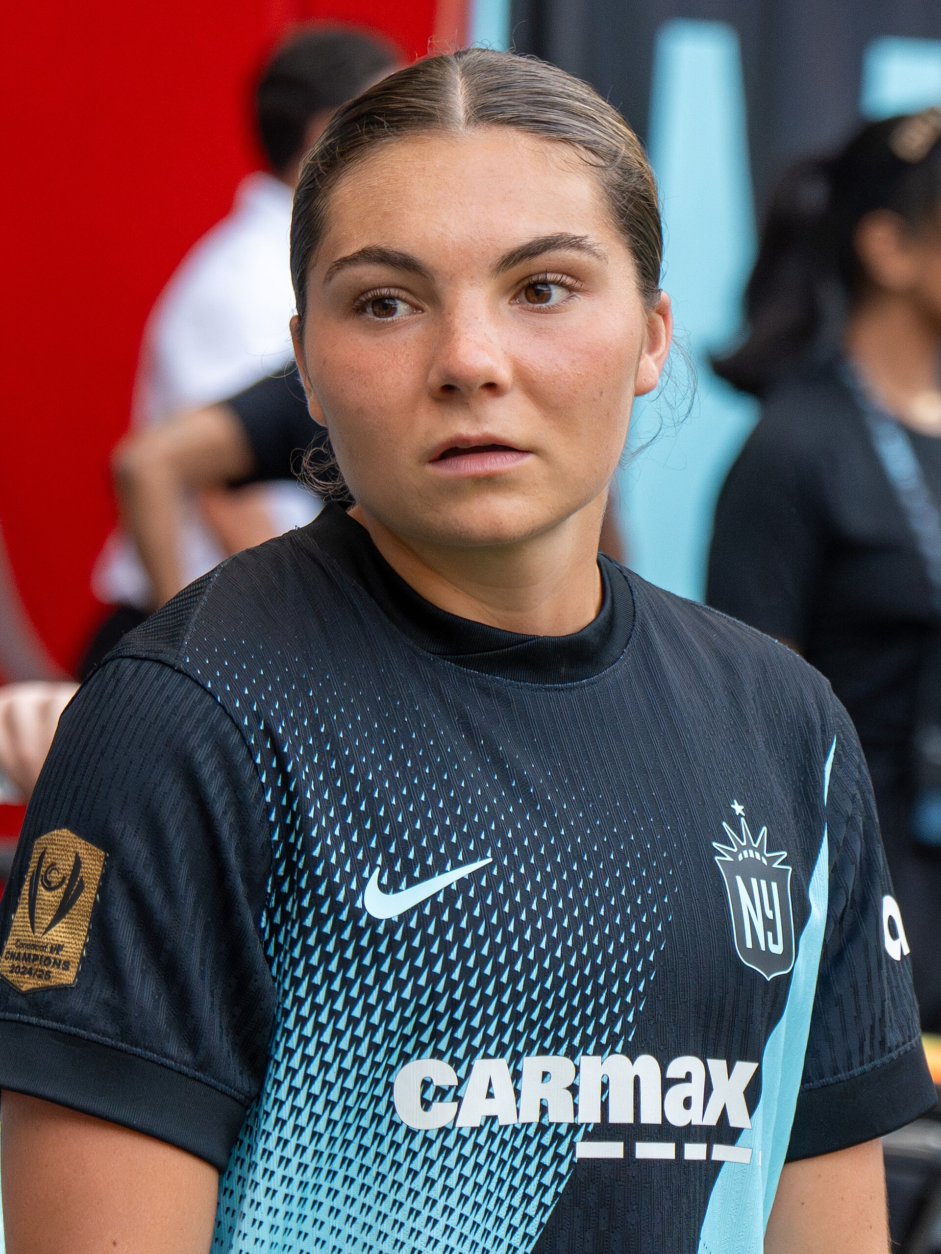 Khyah Harper during Gotham FC vs Bay FC on 6.21.25