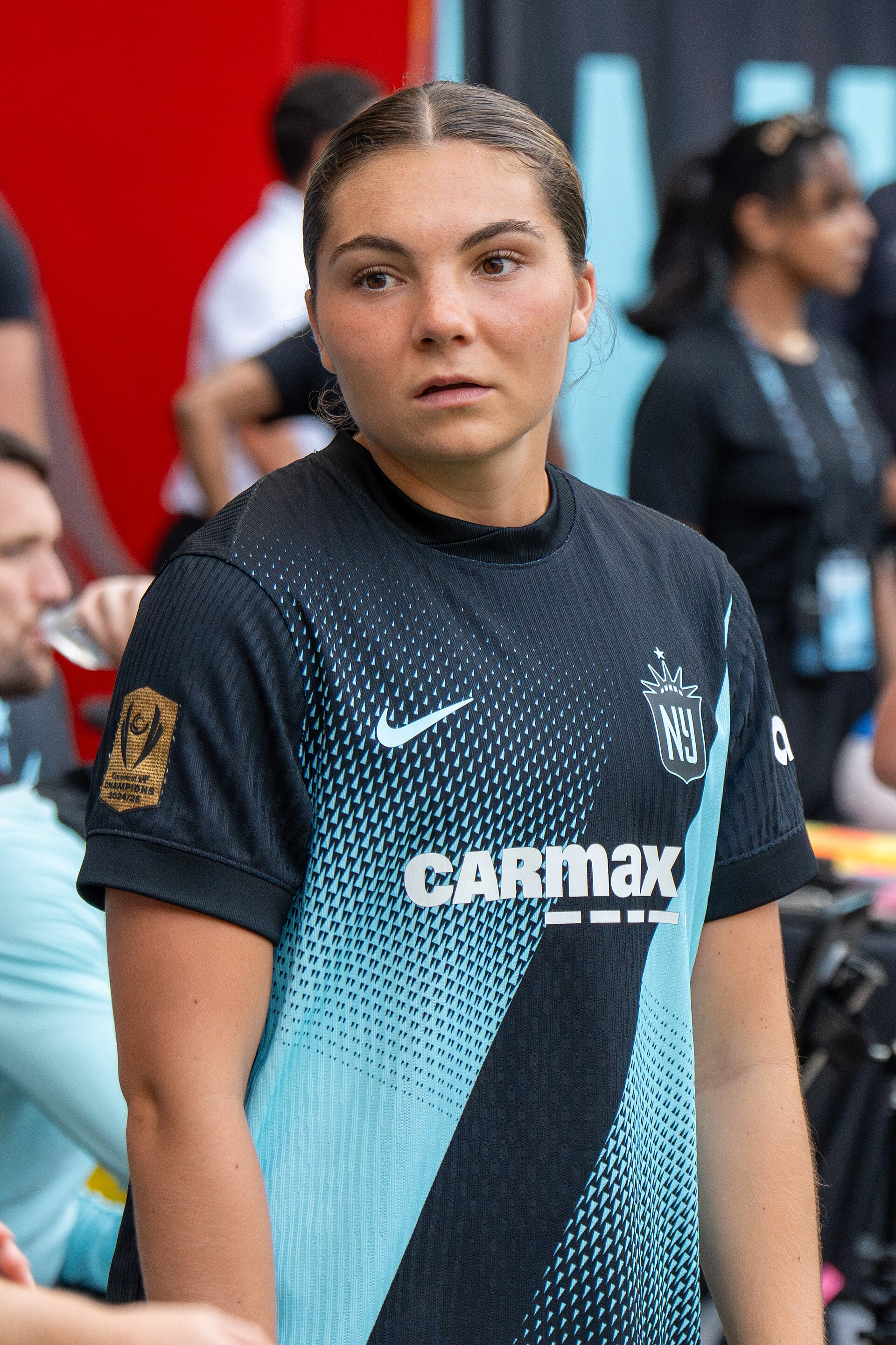 Khyah Harper during Gotham FC vs Bay FC on 6.21.25