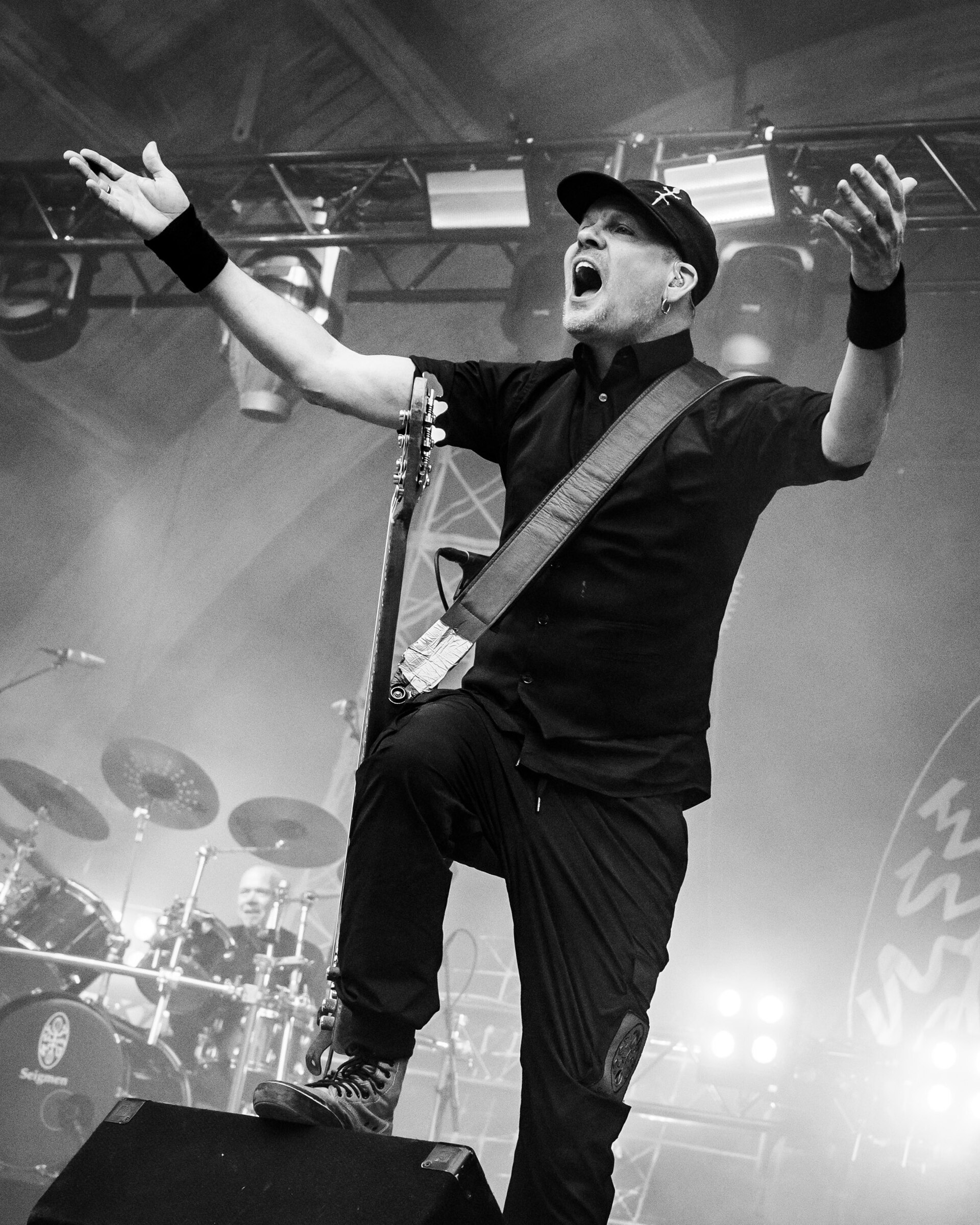 Kim Ljung with Seigmen at the Ravnedalen Live festival in Kristiansand, Norway, 2024