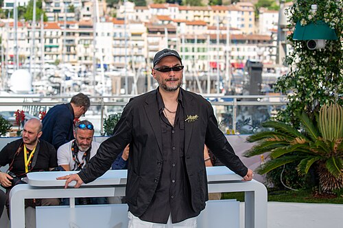 Kirill Serebrennikov at 2025 Cannes Photocall for Das Verschwinden des Josef Mengele