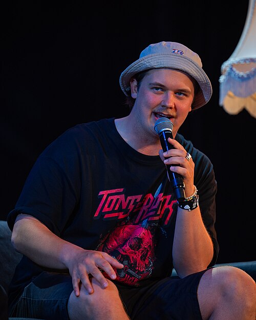 Chris Pontius and Kjartan Lauritzen interviewed by Tarjei Strøm at Tons of Rock, Oslo, Norway, 2025