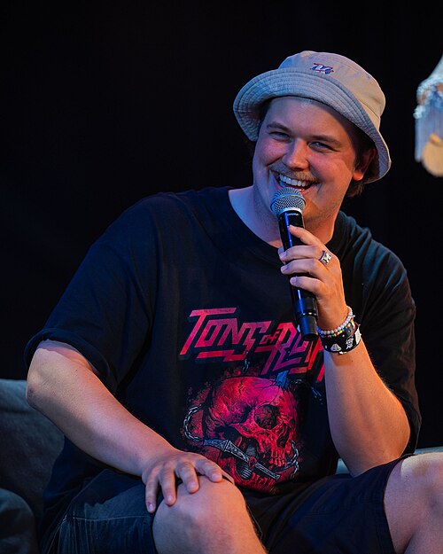 Chris Pontius and Kjartan Lauritzen interviewed by Tarjei Strøm at Tons of Rock, Oslo, Norway, 2025