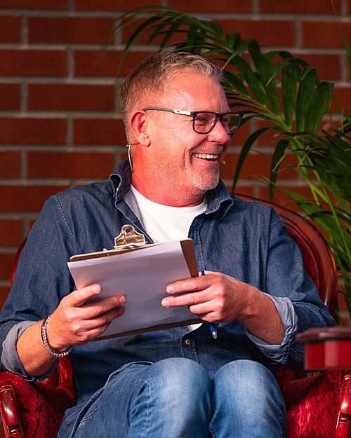 Kjetil Johnsen at the True Crime festival in Arendal, Norway, 2025