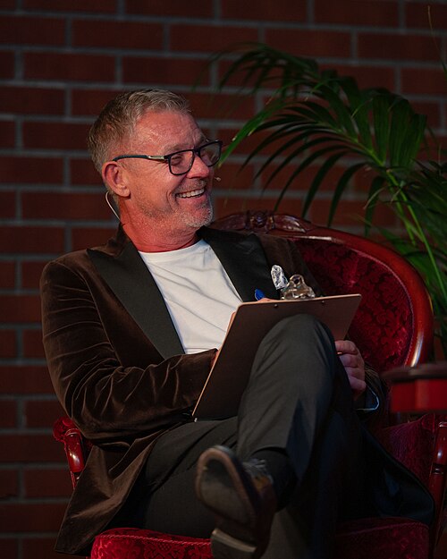 Kjetil Johnsen at the True Crime festival in Arendal, Norway, 2025