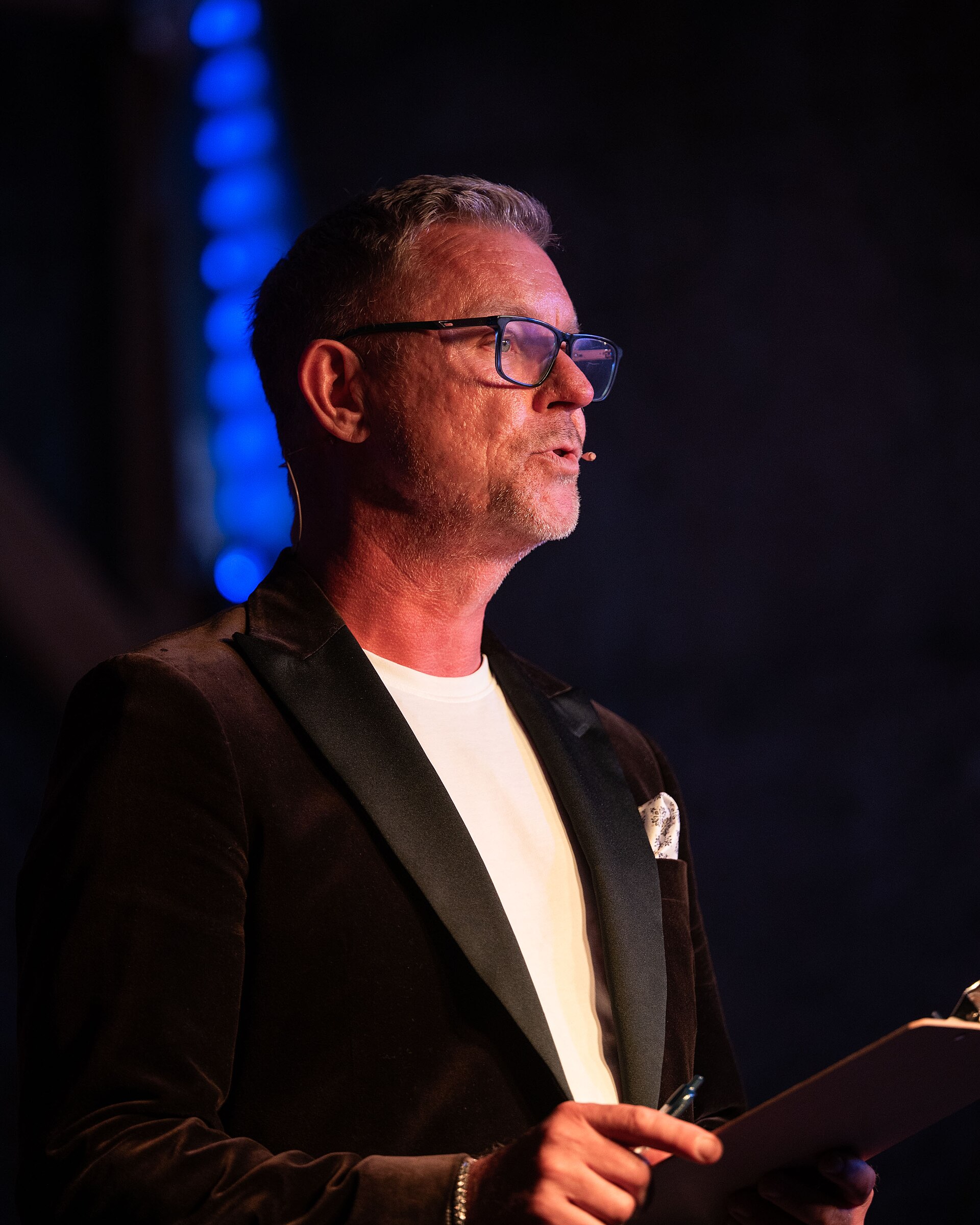 Kjetil Johnsen at the True Crime festival in Arendal, Norway, 2025