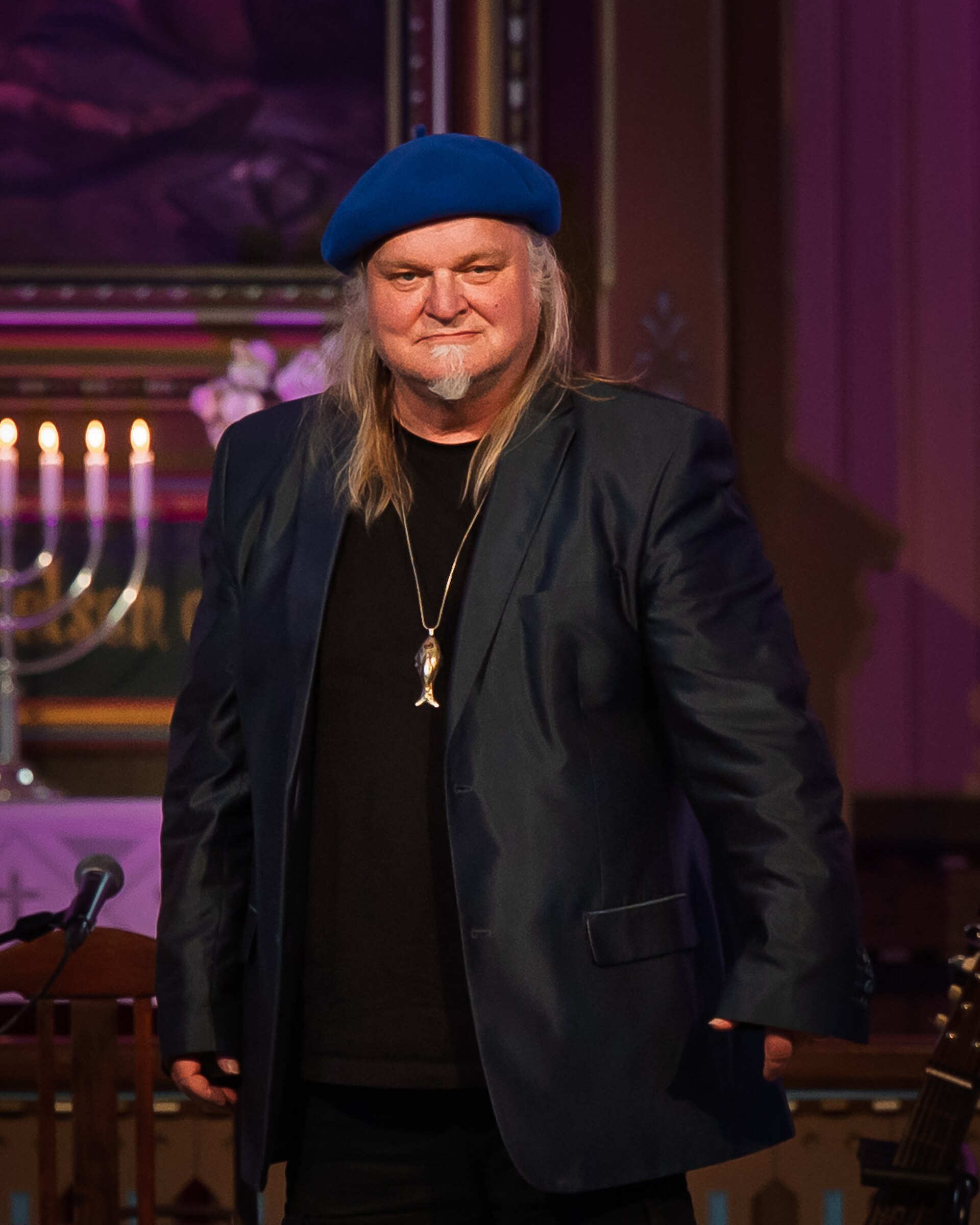 Knut Reiersrud after a church concert in 2025