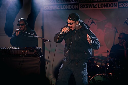 Koj performs at SXSW London (UK), in June 2025