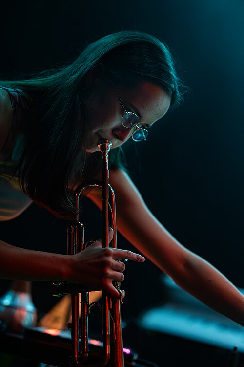 Kristina Fransson performing with Sanyu at Kristiansand Jazzfestival 2025