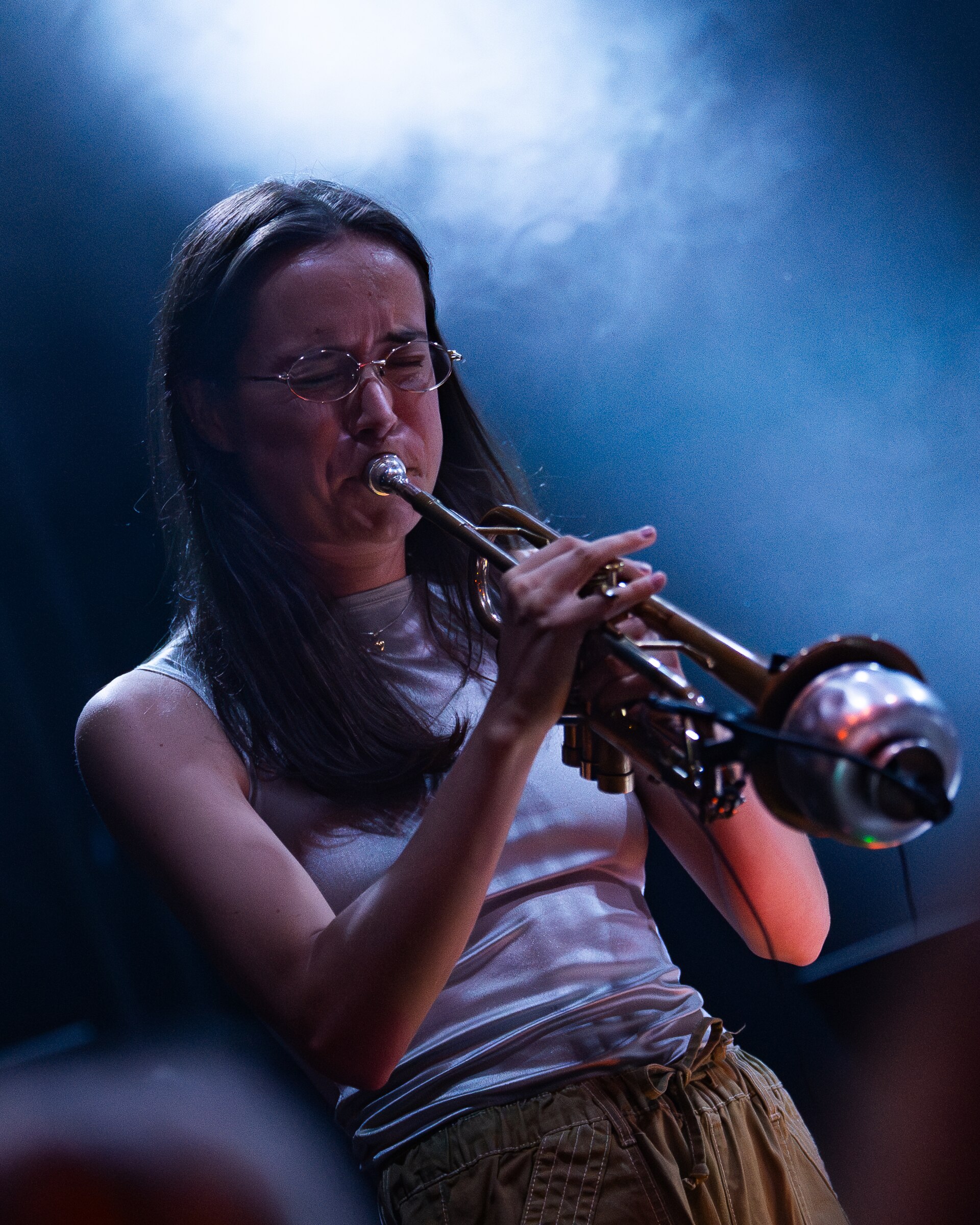 Kristina Fransson performing with Sanyu at Kristiansand Jazzfestival 2025