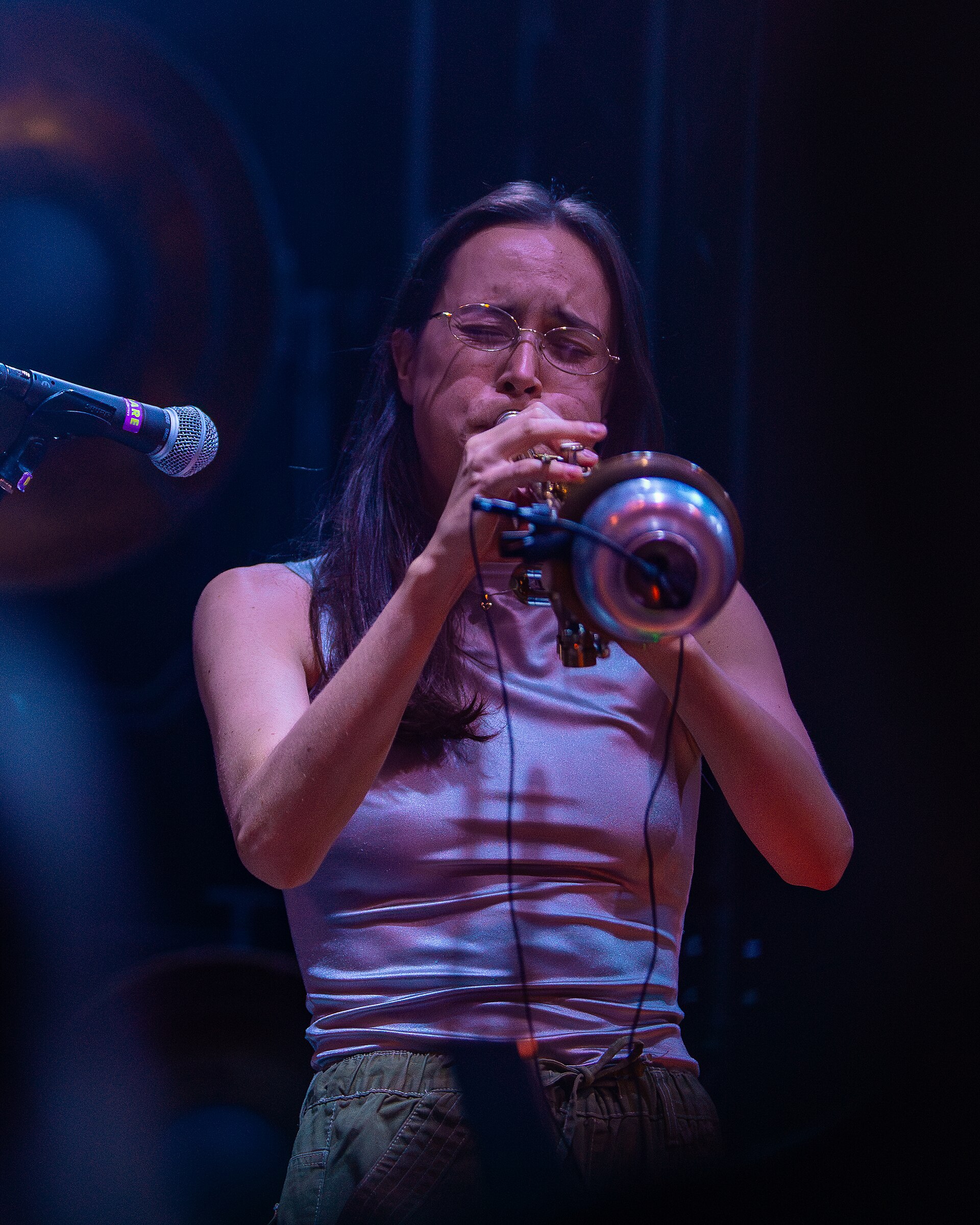 Kristina Fransson performing with Sanyu at Kristiansand Jazzfestival 2025
