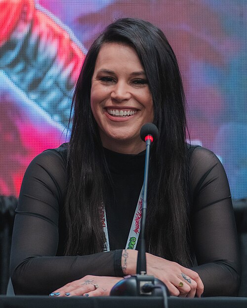 Krsy Fox speaking at Creep I.E. Con 2025