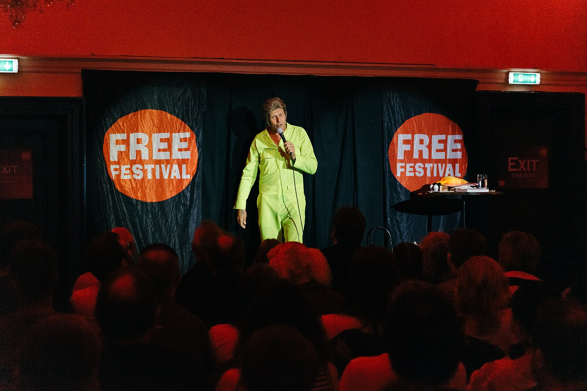 Kunt and the Gang performing at the 2025 Edinburgh Festival Fringe