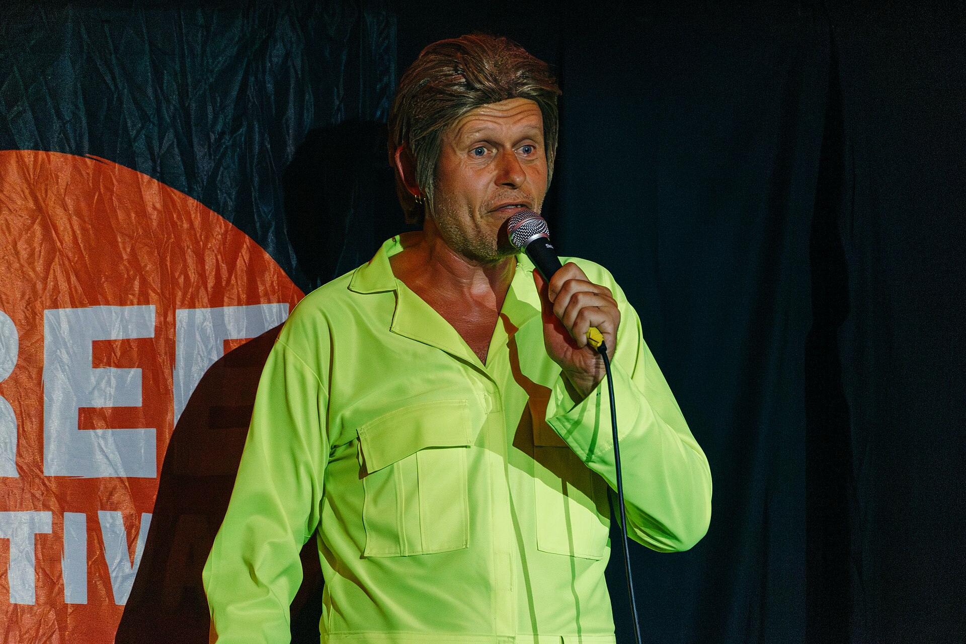 Kunt and the Gang performing at the 2025 Edinburgh Festival Fringe
